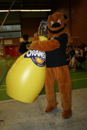Pain d'épice la mascotte du tournoi